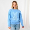 Simply Sage Market Women's Graphic Sweatshirt Easter Elements Bunny - 2 of 4
