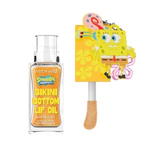 Wet n Wild Spongebob Cooling Lip Oil with Keychain - 0.25 fl oz - 1 of 4