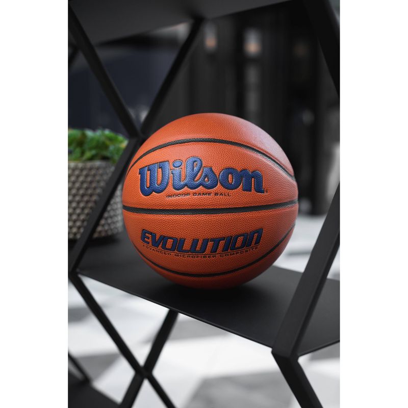 Wilson 28.5&#39;&#39; Evolution Game Basketball - Navy, 4 of 7