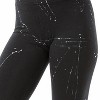 Women's Paint Splatter Yoga Leggings - T-PARTY S - 4 of 4