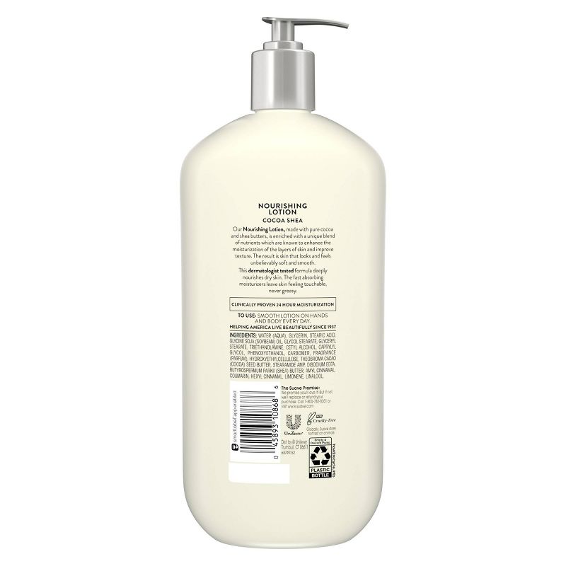 Suave Cocoa Butter and Shea Body Lotion - 1pk/32 fl oz, 3 of 10