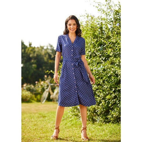 Playing House A-Line Shirt Dress - ModCloth - image 1 of 4