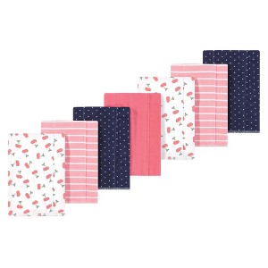 Luvable Friends Hudson Baby Flannel Burp Cloths 7pk - 1 of 1