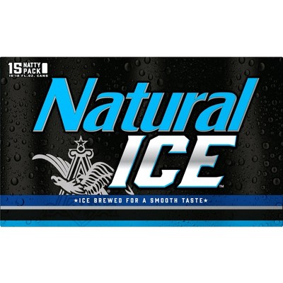Natural Ice Beer - 15pk/12 fl oz Cans