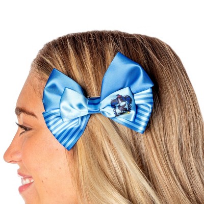 Harry Potter Hogwarts School Ravenclaw House Crest Hair Bow Multicoloured