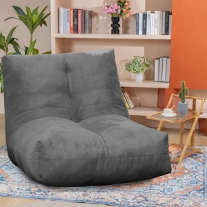 Hooseng Bean Bag Chair, Lazy Floor Sofa Couch, Corner Bean Bag Chair for Adults, Tatami Sofa  with Sponge Filling, Corner Chair Sofa - 1 of 4