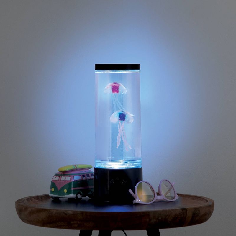 12&#34; RGB Jellyfish Lamp with USB Black - West &#38; Arrow, 2 of 4
