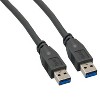 SANOXY Cables and Adapters; 6ft USB 3.0 SuperSpeed A Male to A Male Cable, Black - 2 of 2