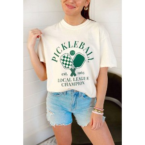 Women's Pickleball League T-Shirt - FRIDAY + SATURDAY - 1 of 4