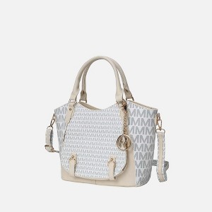 MKF Collection Talula Signature Printed Vegan Leather Women’s Satchel Bag by Mia K - 1 of 4