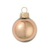 Northlight Chocolate Brown Shiny Finish Glass Christmas Ball Ornament 7" (180mm) - 3 of 4