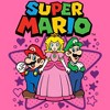 Girl's Nintendo Super Mario Bros Characters Logo Crop T-Shirt - 2 of 3