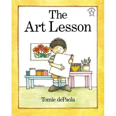 The Art Lesson - (Paperstar Book) by  Tomie dePaola (Paperback)