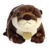 Aurora Large River Otter Pup Miyoni Tots Adorable Stuffed Animal Brown 14" - 2 of 4