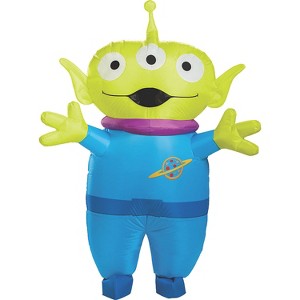 Disguise Mens Toy Story Inflatable Alien Costume - One Size Fits Most - Multicolored - 1 of 3
