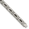 Chisel Stainless Steel Enameled Bracelet, Money Clip and Key Ring Set - 3 of 4