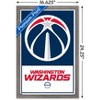Trends International NBA Washington Wizards - Logo 21 Framed Wall Poster Prints - 3 of 4
