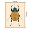 Amanti Art Beetle Bug II by Victoria Barnes Canvas Wall Art Print Framed 16 x 20-in. - 4 of 4