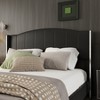 NicBex Queen Size PU Leather Upholstered Bed Frame with Wingback and Metal Bar Accents Headboard,Noise-Free,No Box Spring Needed,Easy Assembly - 3 of 4