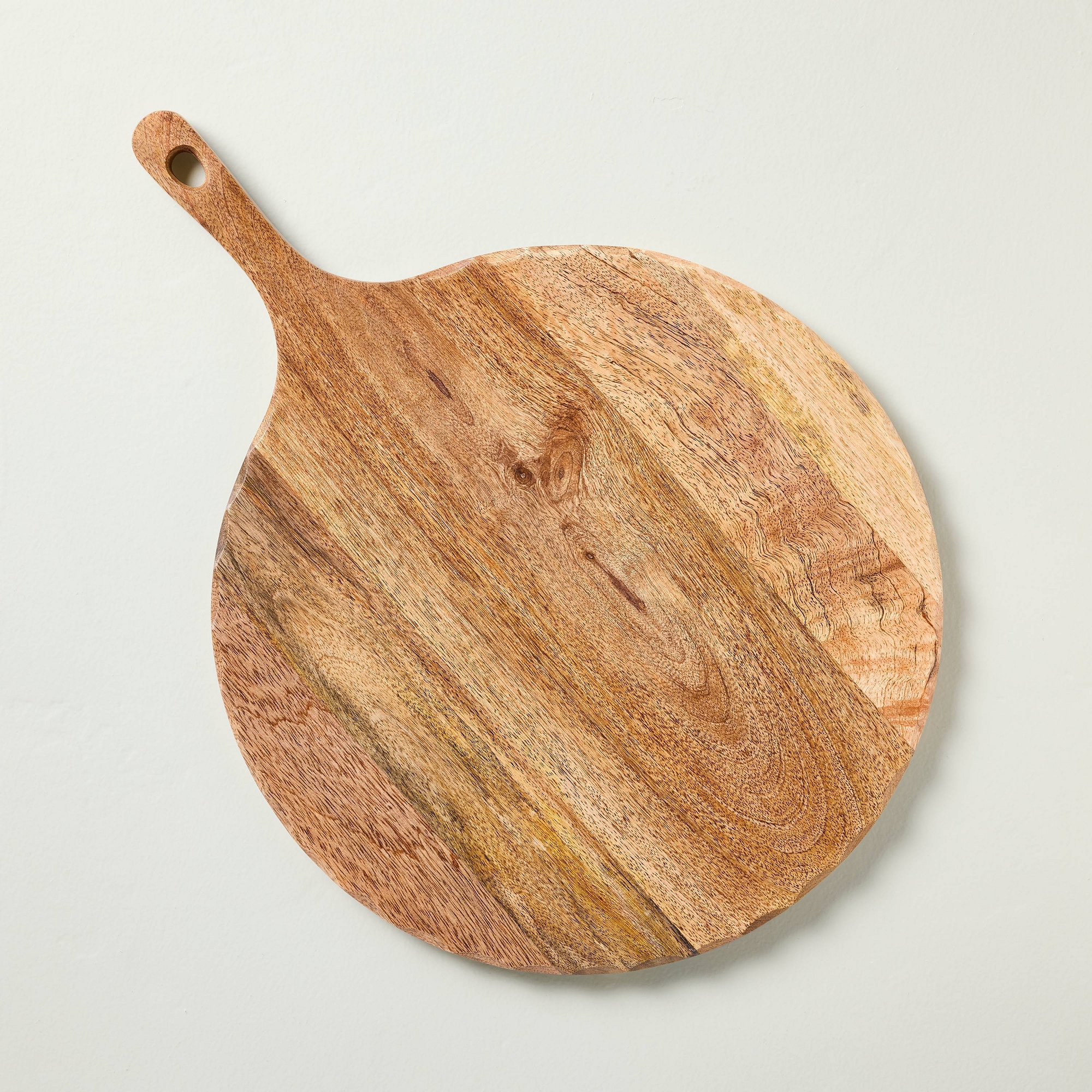 Carved Edge Round Wood Board - Hearth & Hand™ with Magnolia