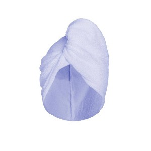 Turbie Twist Microfiber Hair Towel - Purple - 1 of 3