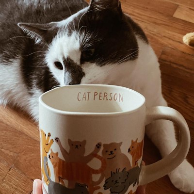 Cat and A Mouse 14 Ounce Mug (Cat/Mouse)