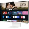 Manufacturer Refurbished Samsung M80D 32" 4K HDR Smart Monitor with Webcam, Warm White - 3 of 4