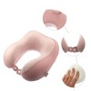 Unique Bargains Travel Cushion Home U-Shaped Memory Foam Neck-Pillow 1Pc - 3 of 4