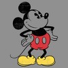 Women's Mickey & Friends Classic Mickey Distressed Racerback Tank Top - 2 of 4