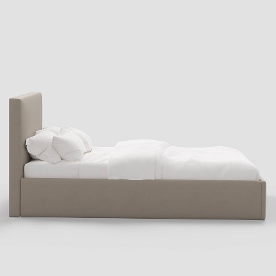 Square Low Platform Bed - Thumbnail 2