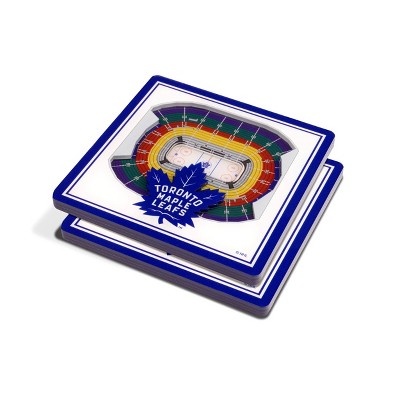 NHL Toronto Maple Leafs 3D Stadium View Coaster