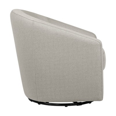Madison 32" Performance Grey Eco-Twill Swivel Glider