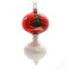 ENESCO 5.0 Inch Winter Drop Ornament Alpine Glitter Tree Ornaments - 2 of 2