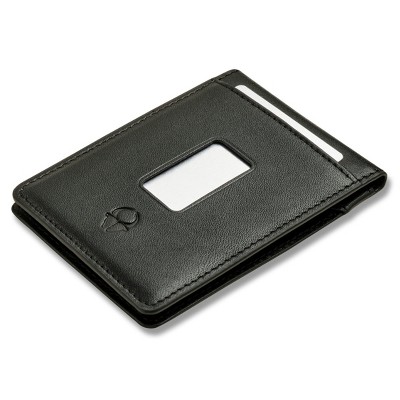 Donbolso Leather Slim Airtag Wallet With Apple Airtag Holder - Black :  Target