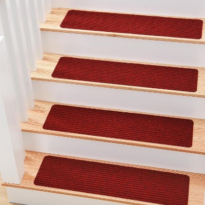 MBIGM Striped Indoor & Outdoor Non-Slip Stair Treads