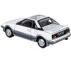 1985 Toyota MR2 MK1 White and Silver Metallic with Sun Roof 1/64 Diecast Model Car by Paragon Models - 3 of 3