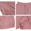 Anna-Kaci Active Women's Lazer Perforated Running Shorts Gym Athletic With Pockets Shorts - 4 of 4