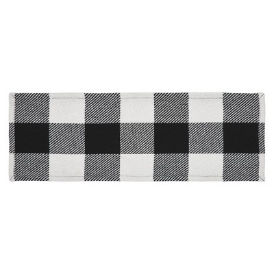 Annie Buffalo Check Black Runner 8x24 VHC Brands