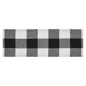 Annie Buffalo Check Black Runner 8x24 VHC Brands - 1 of 4