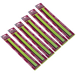 Ashley Productions® Magnetic Magi-Strips, Lime Green, 12 Feet Per Pack, 6 Packs - 1 of 3