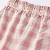 Baby Girls' Gingham Linen Slub Top & Bottom Set - Cloud Island™ Pink - 4 of 4