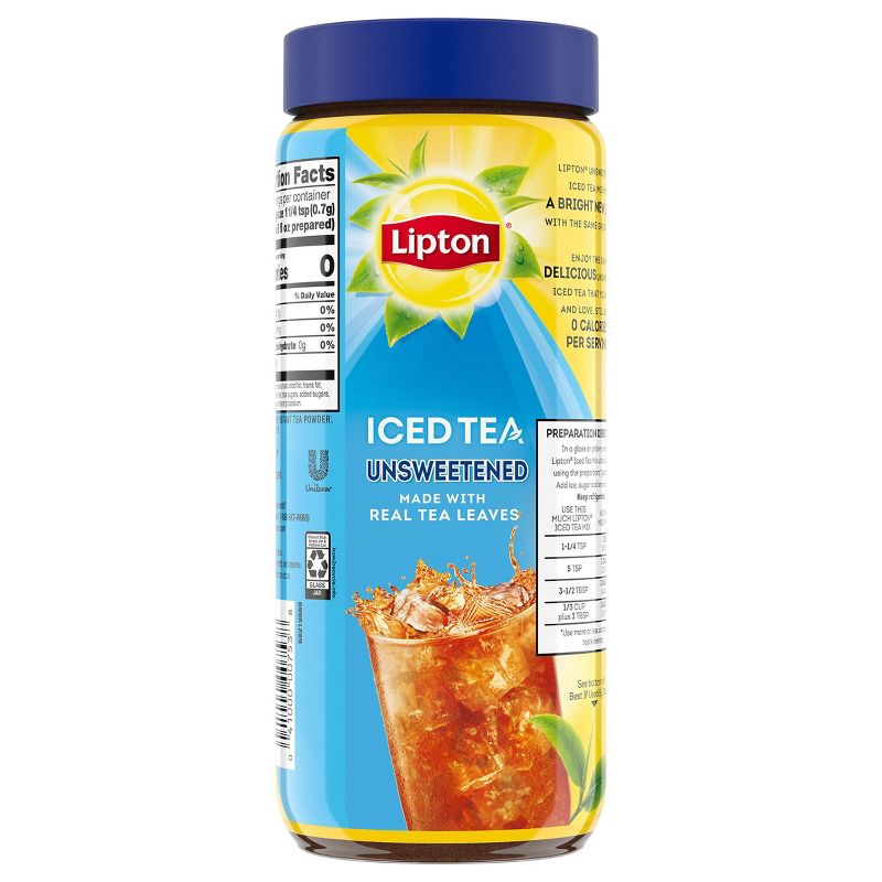 Lipton Unsweetened Iced Tea Mix - 3oz, 3 of 10