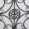 NicBex Lattice Fireplace Screen Fireplace Cover Large Double Panel with Hinged Doors for Living Room - 3 of 4