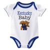 NCAA Kentucky Wildcats Infant Girls' 3pk Bodysuit - 2 of 4