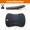 Costway Portable Anti-Fatigue Balance Board Wobble Board W/Raised Massage Points Office - 3 of 4