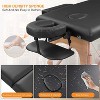 Spa Bed Portable Lash Bed Massage Bed Foldable Spa Tables Adjustable  with Non-woven Bag - 3 of 4