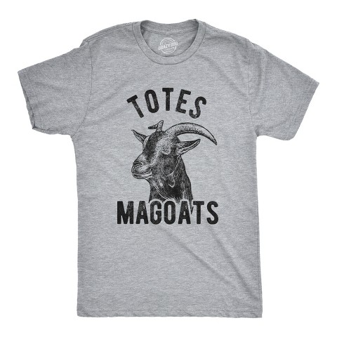 Мужские сумки Crazy Dog T-Shirts, Inc. Mens Totes Magoats T Shirt Funny Goat Movie Quote Tee - Crazy Dog Men's T Shirt With Movie Sayings Light Grey L