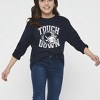 The Juniper Shop Touchdown Helmet Youth Long Sleeve Tee - 2 of 3