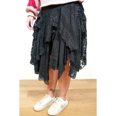 Women's Elegant Adventures Lace Midi Skirt - Oli & Hali