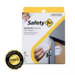 Safety 1st Adhesive Magnetic Lock - 4L/1K